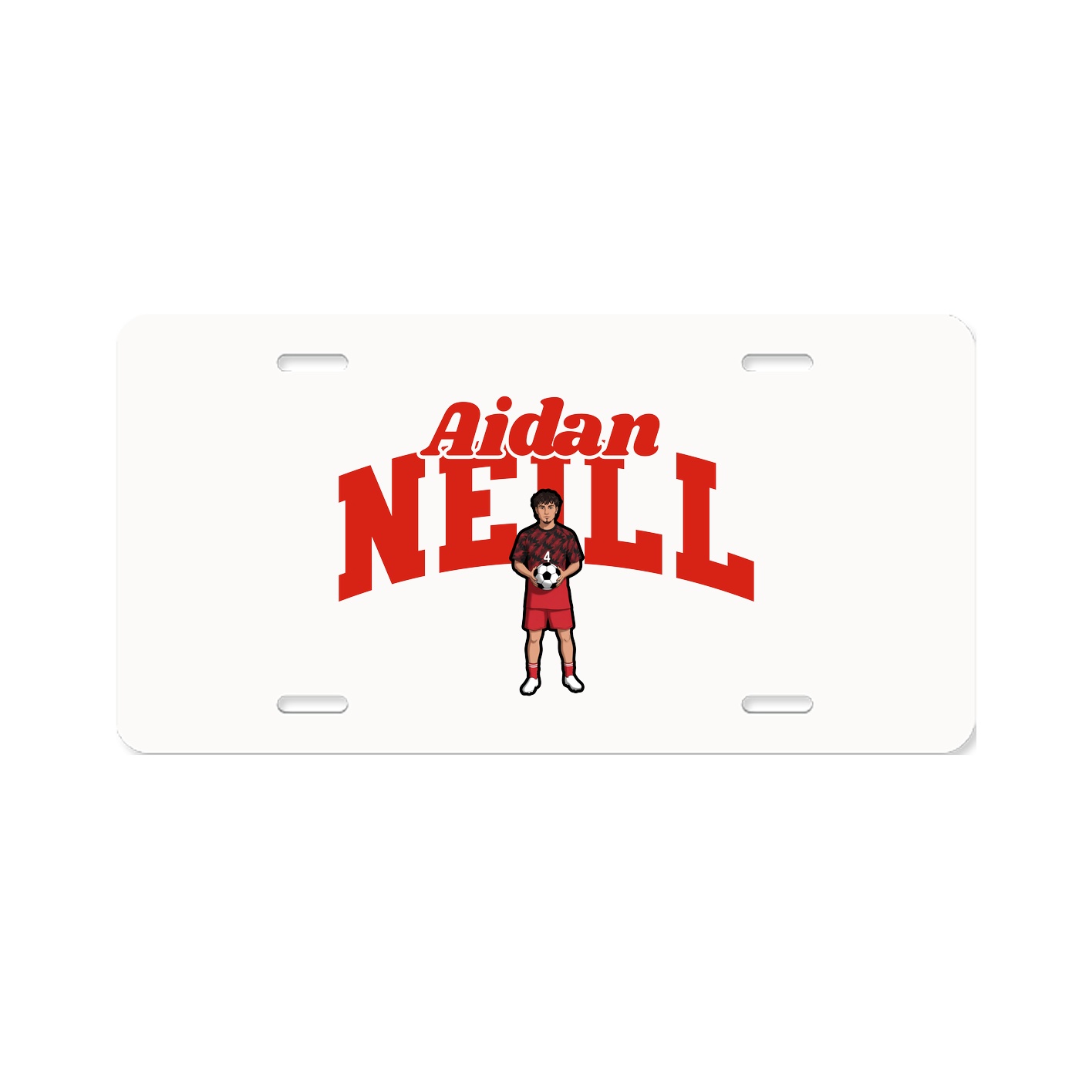 License Plate — Signature Arch in Classic