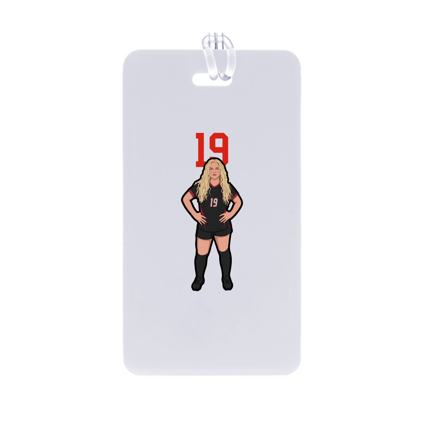 Bag Tag — Number Top in Classic