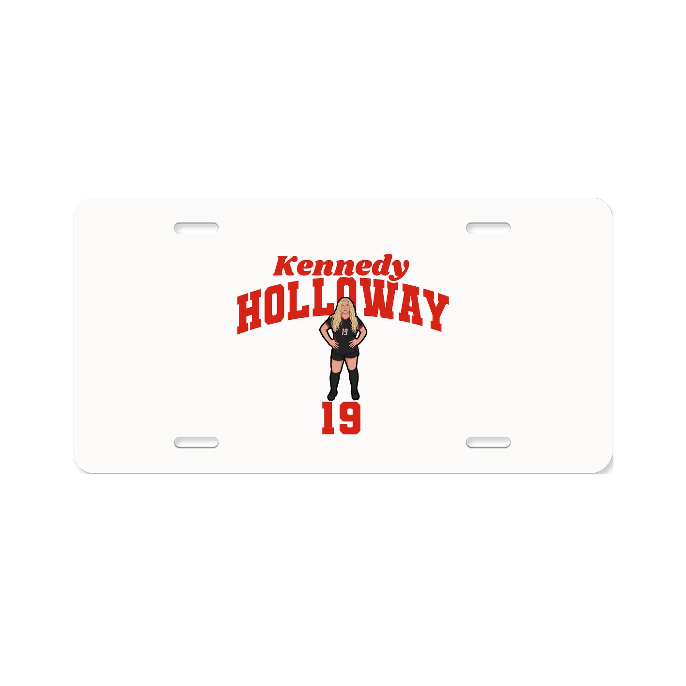 License Plate — Signature Arch in Classic