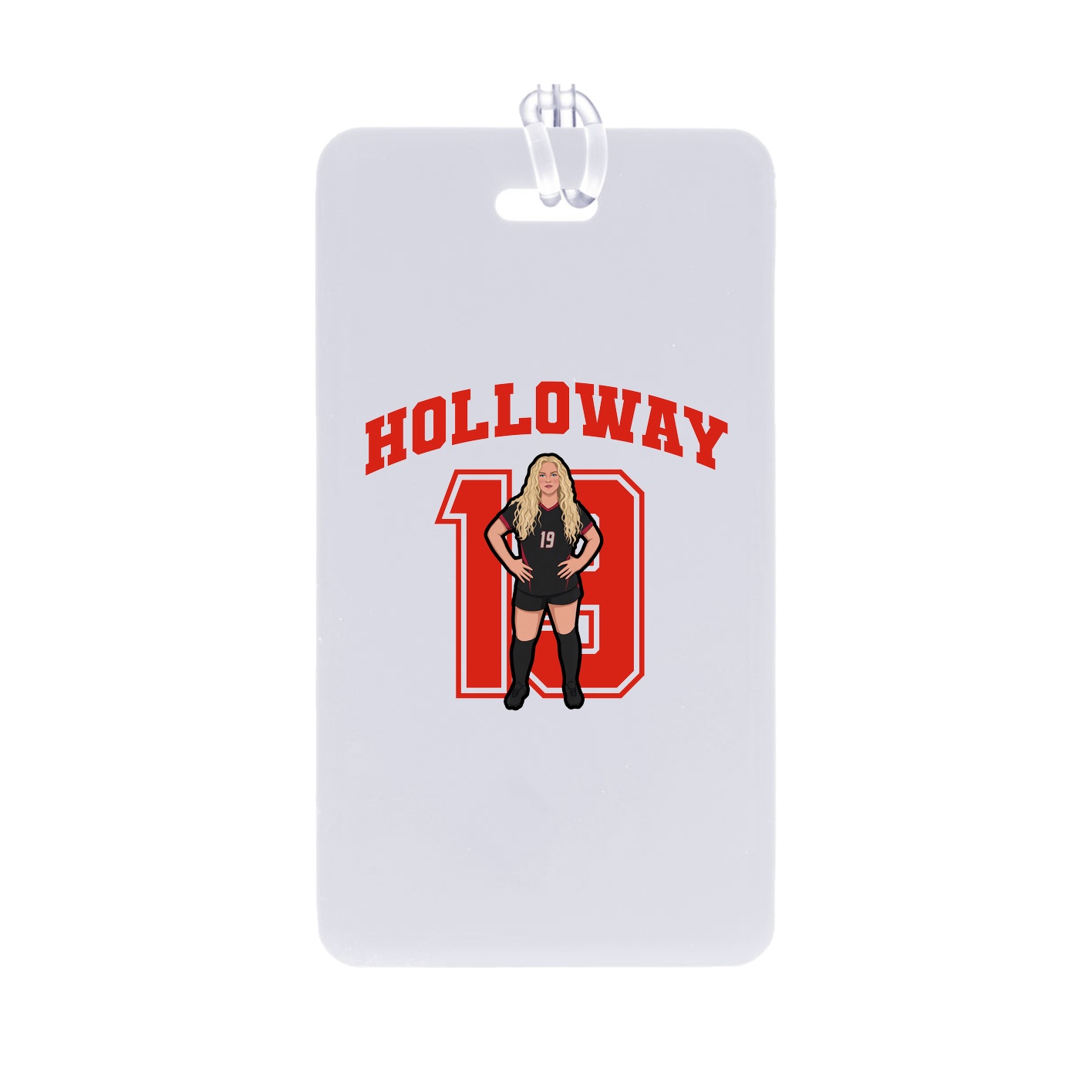 Bag Tag — Number in Classic