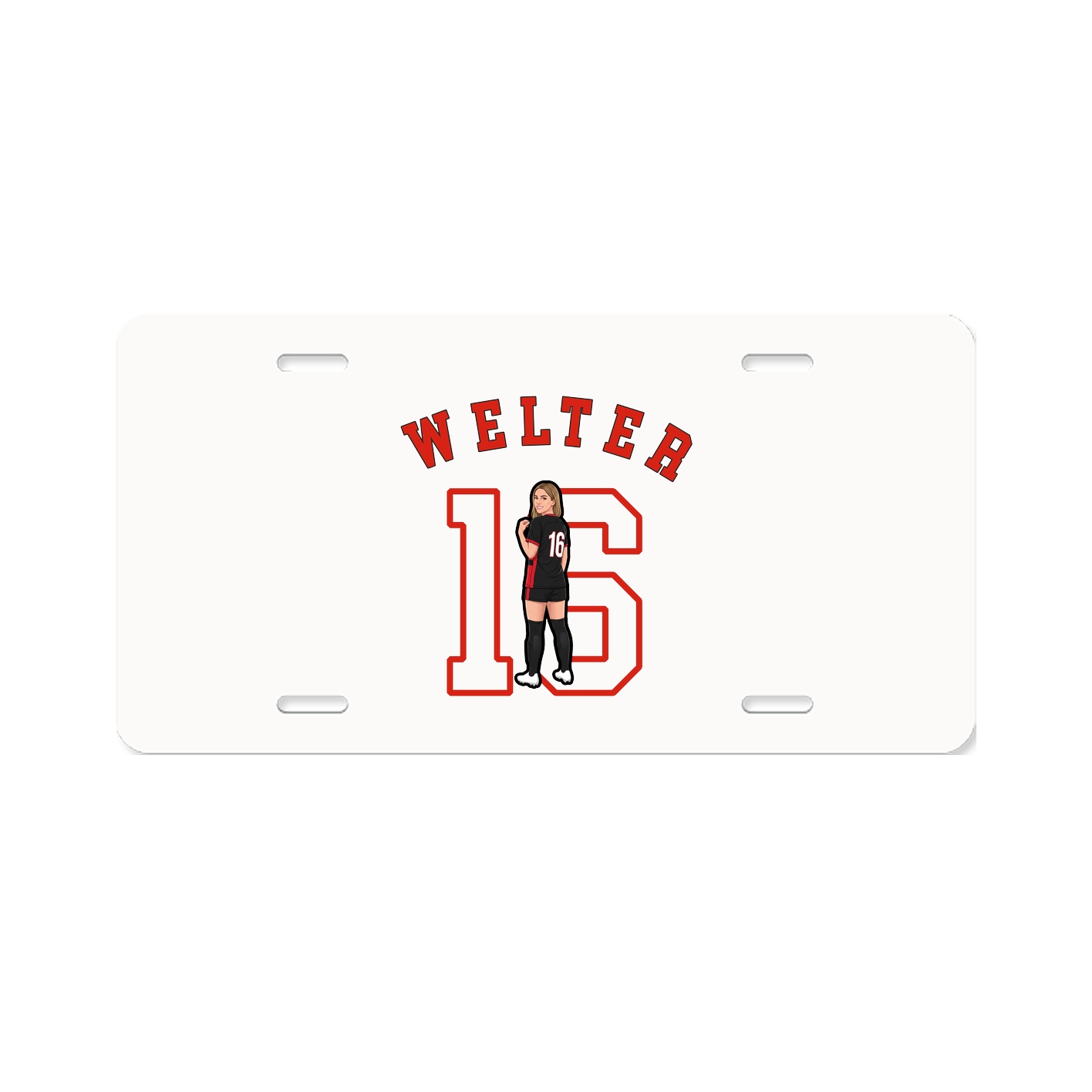 License Plate — Shirsey Arch in Classic