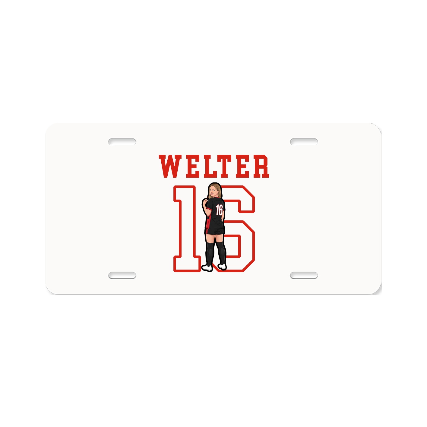 License Plate — Shirsey in Classic