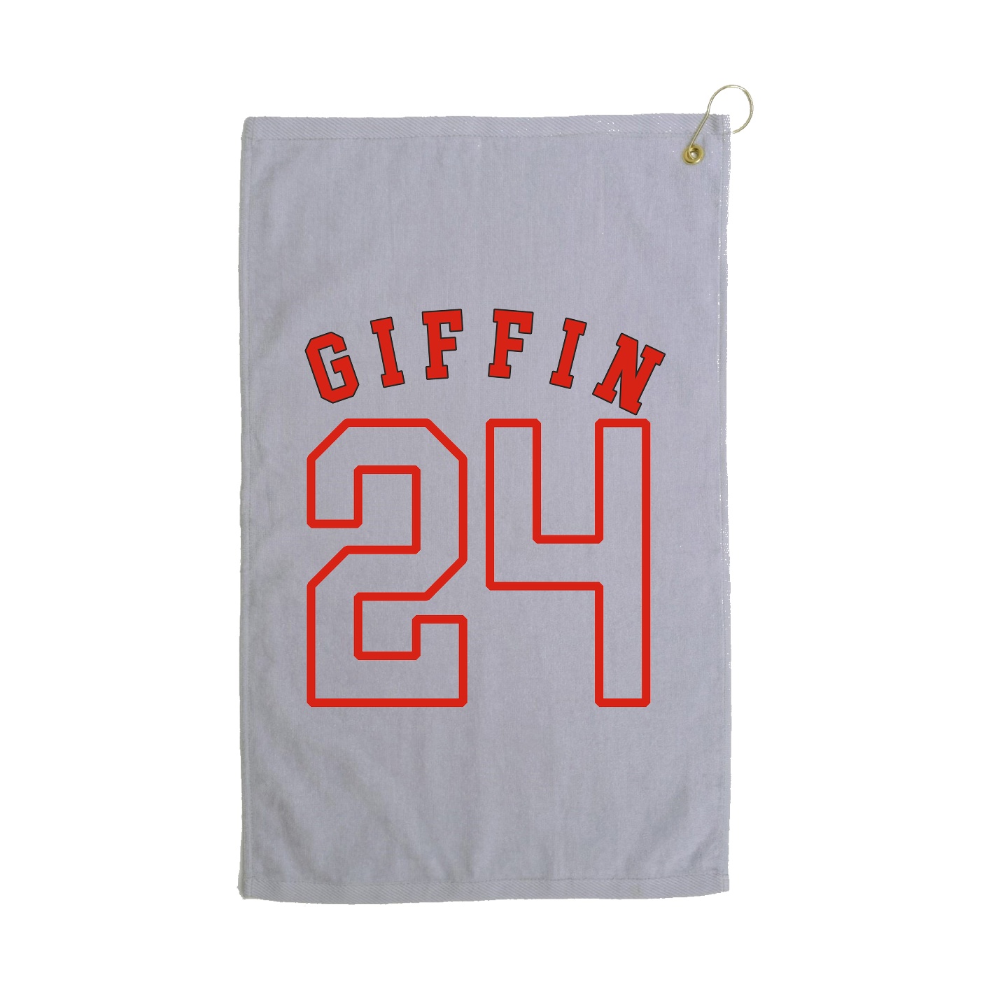 Golf Towel — Shirsey Arch in Grey
