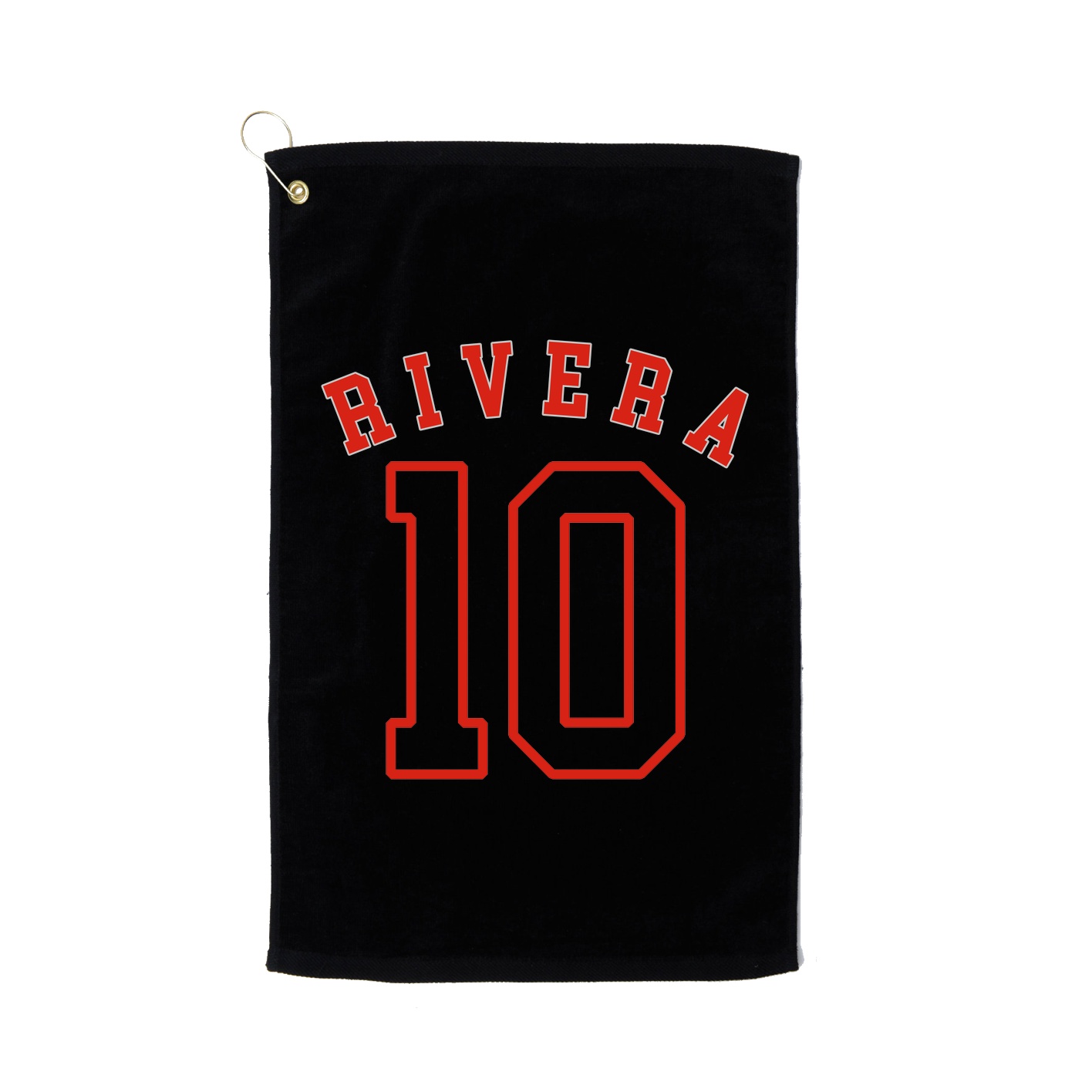 Golf Towel — Shirsey Arch in Black