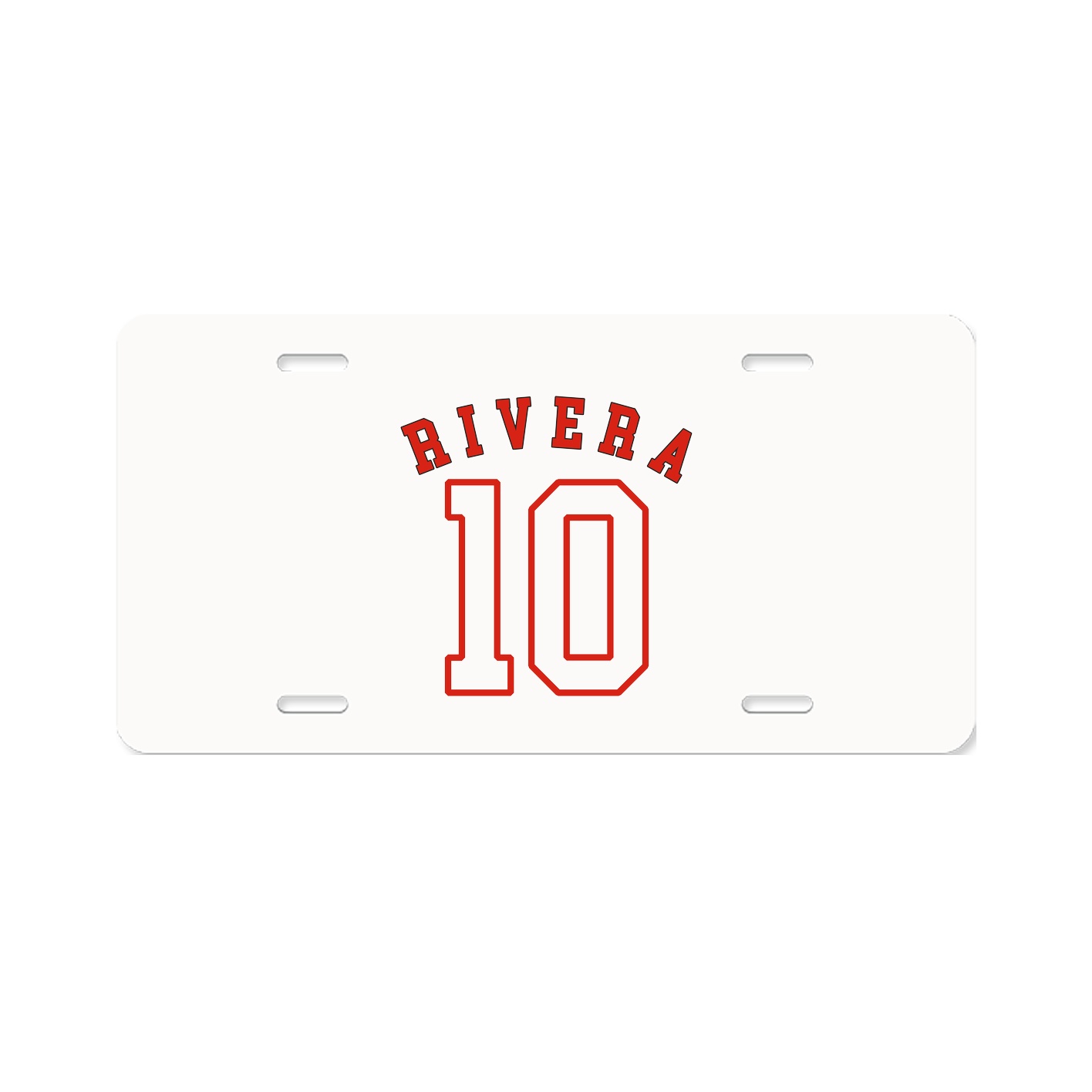 License Plate — Shirsey Arch in Classic