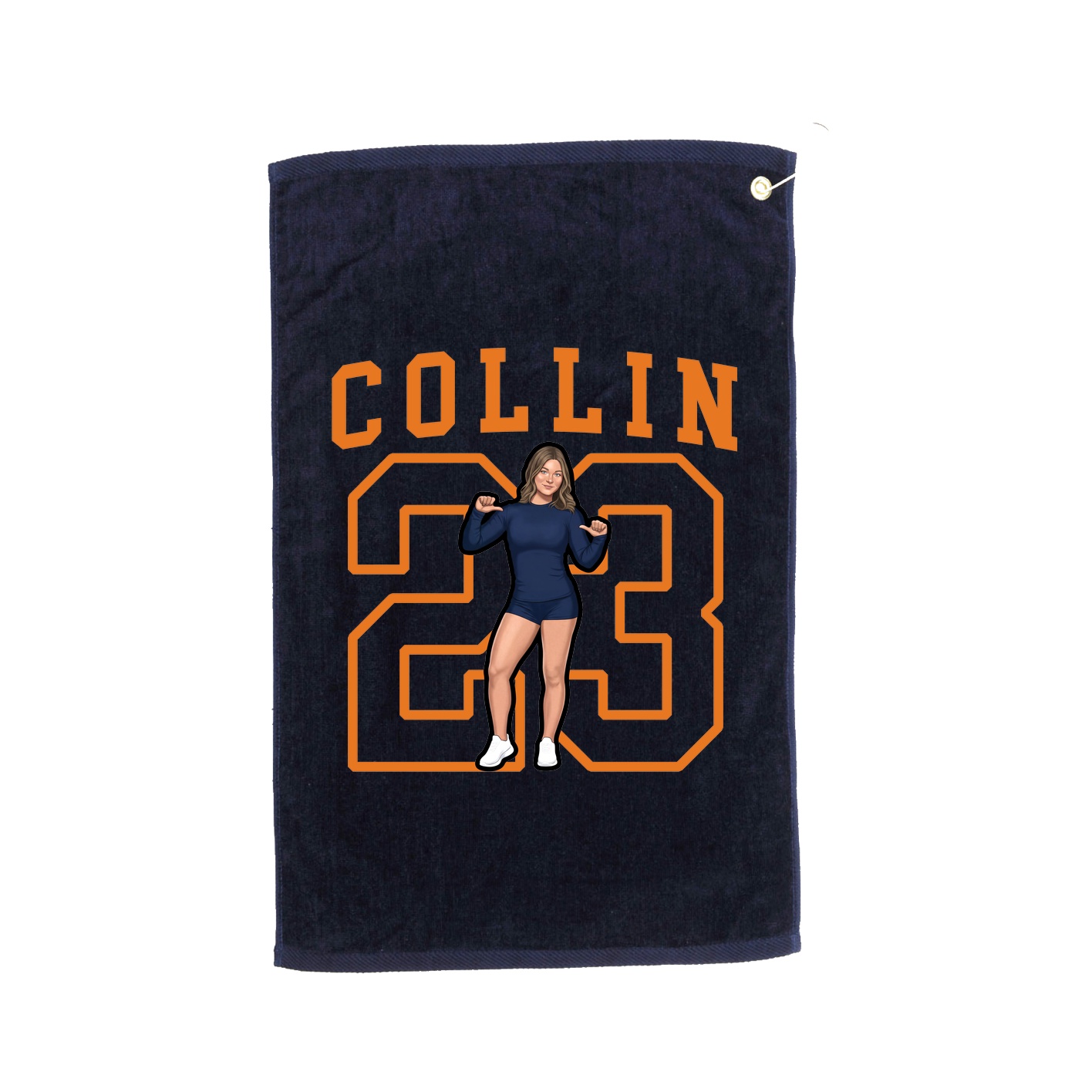 Golf Towel — Shirsey in Navy