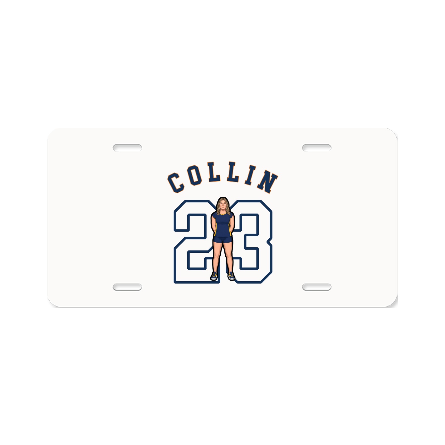 License Plate — Shirsey Arch in Classic