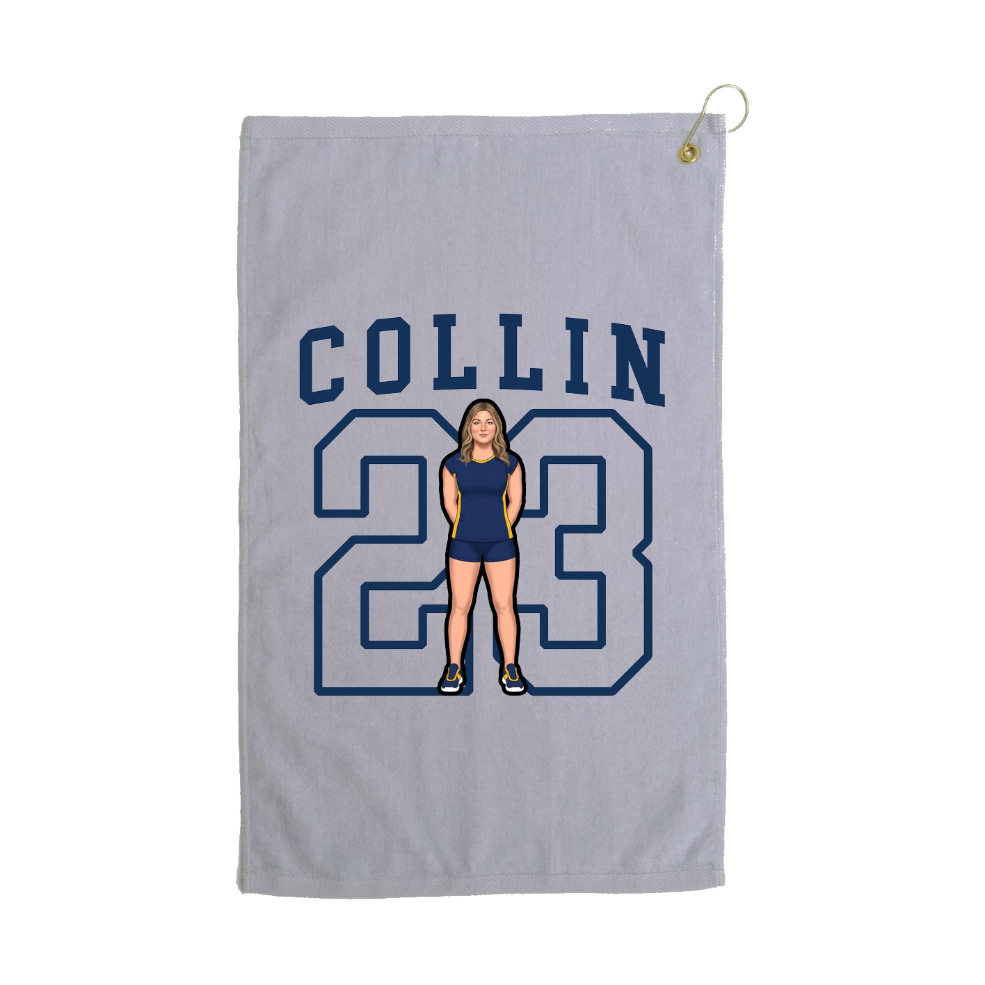 Golf Towel — Shirsey in Grey