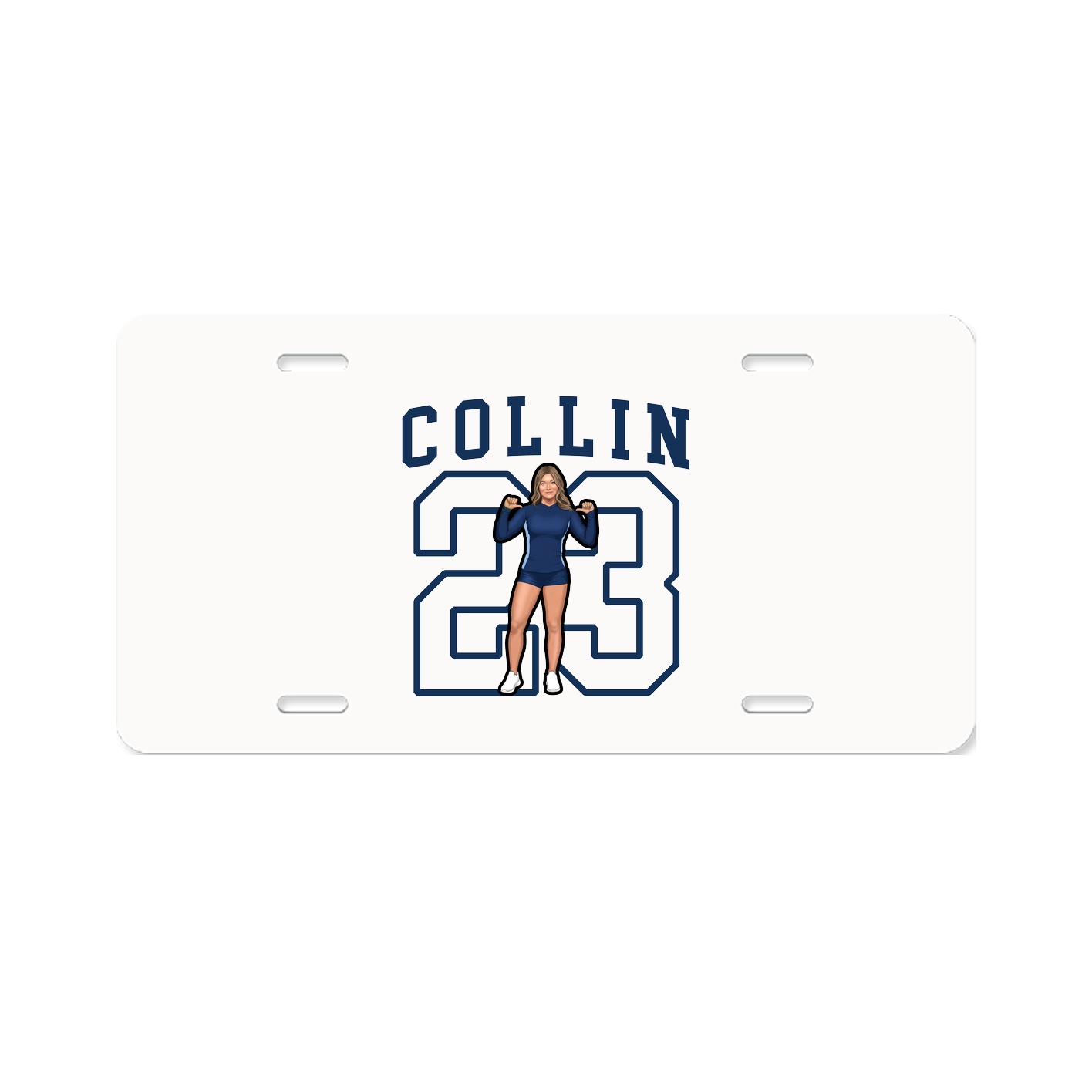 License Plate — Shirsey in Classic