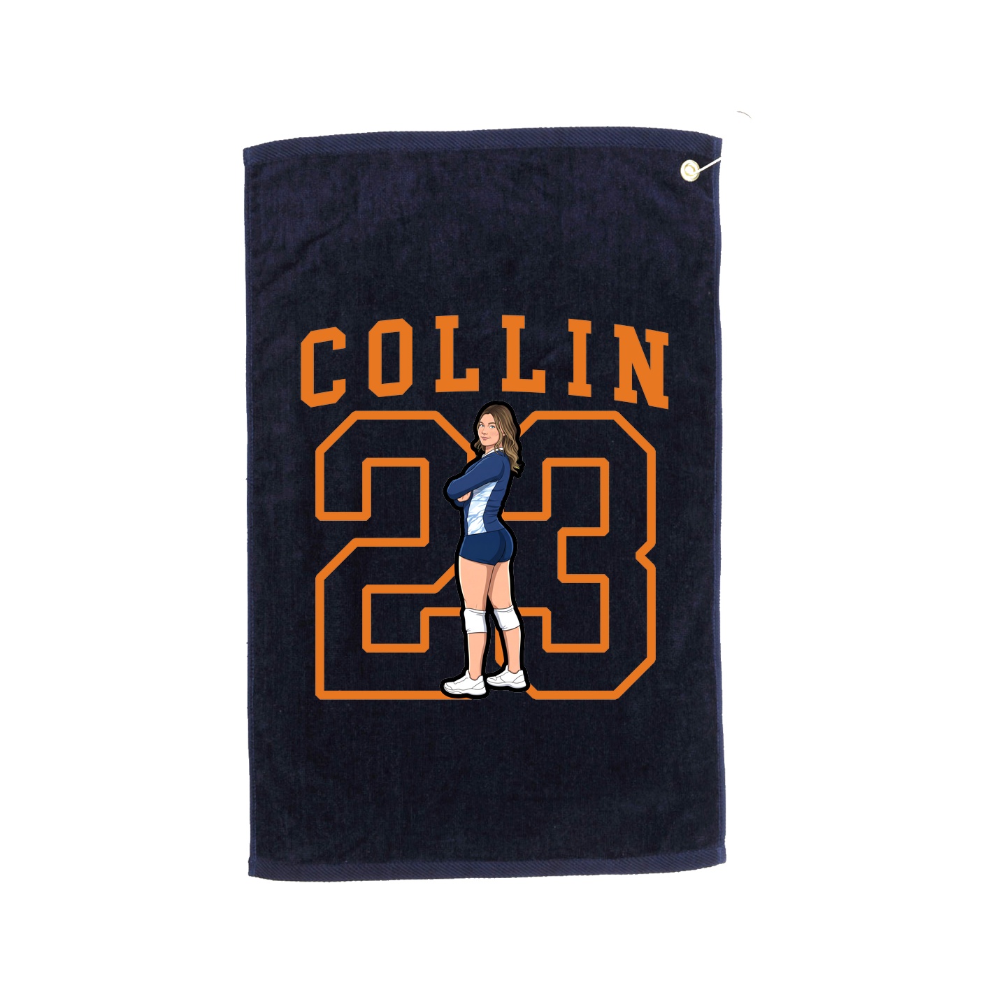 Terry Velour Golf Towel