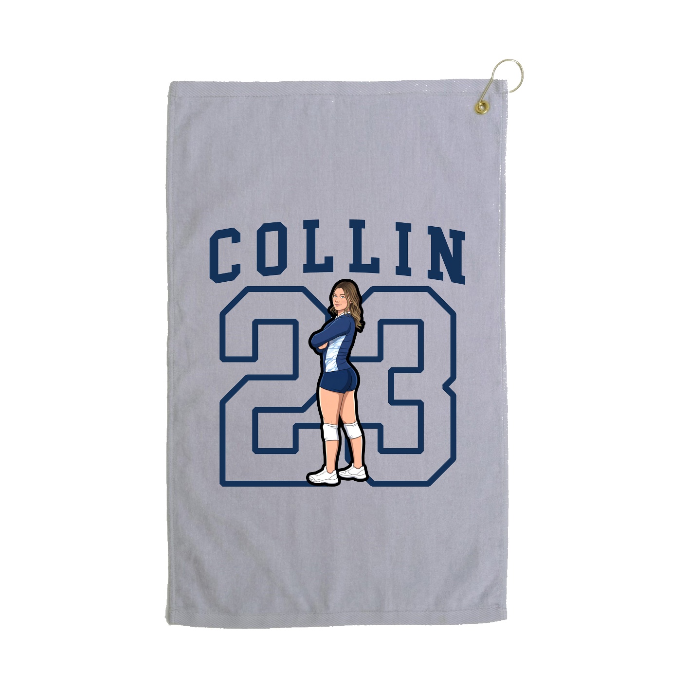 Golf Towel — Shirsey in Grey