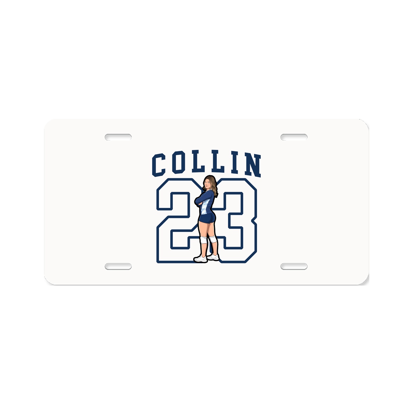 License Plate — Shirsey in Classic