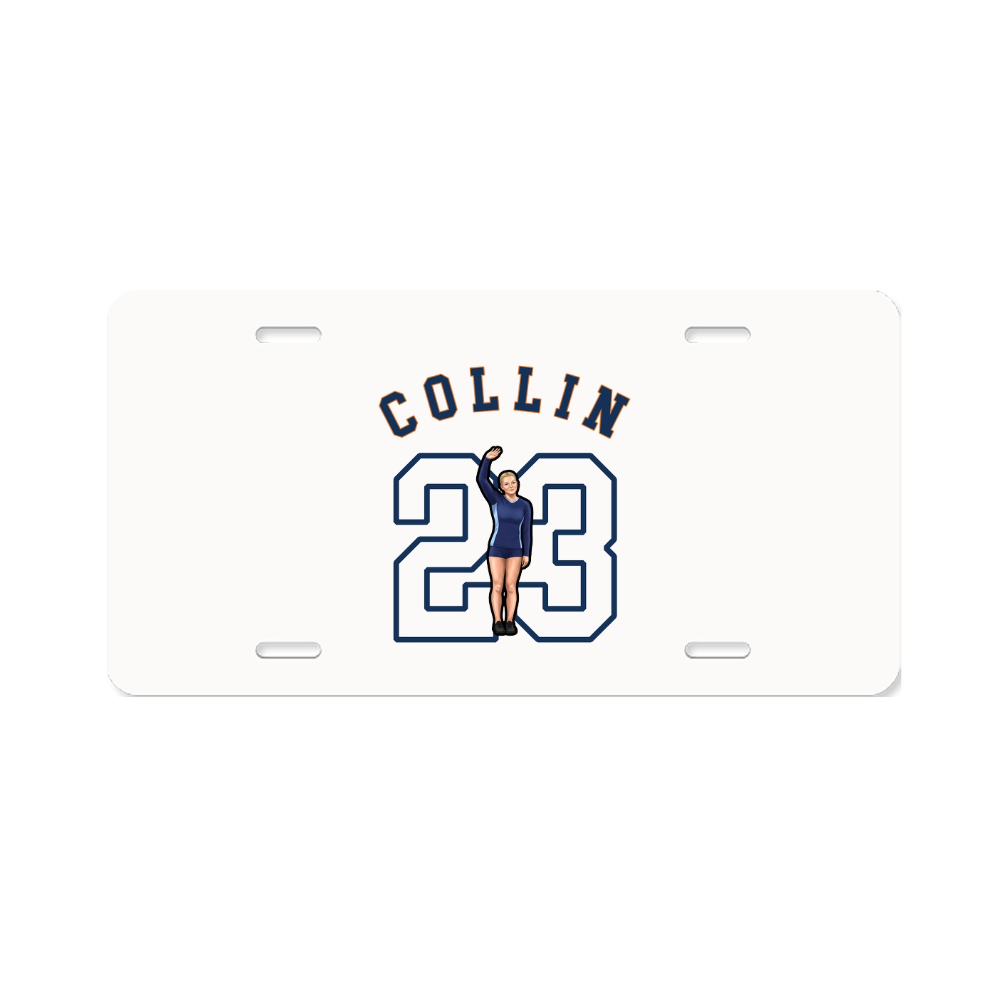 License Plate — Shirsey Arch in Classic