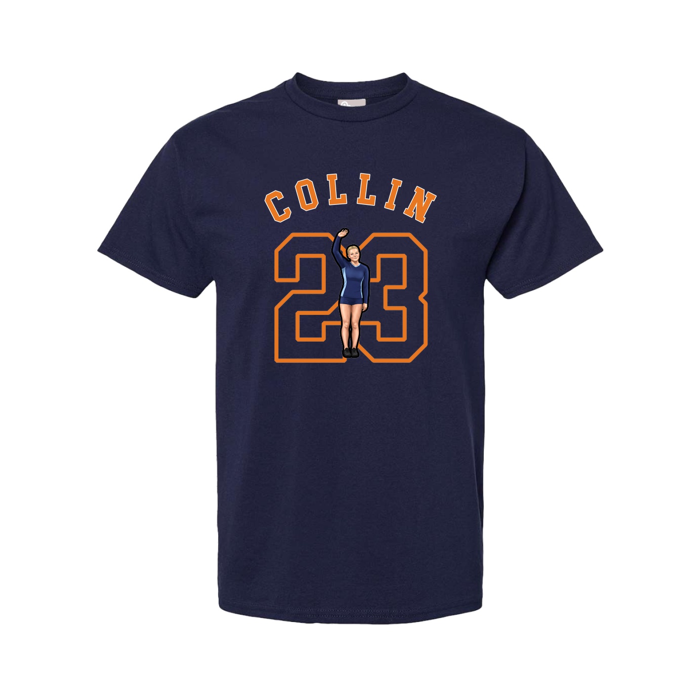 Youth Tee — Shirsey Arch in Navy