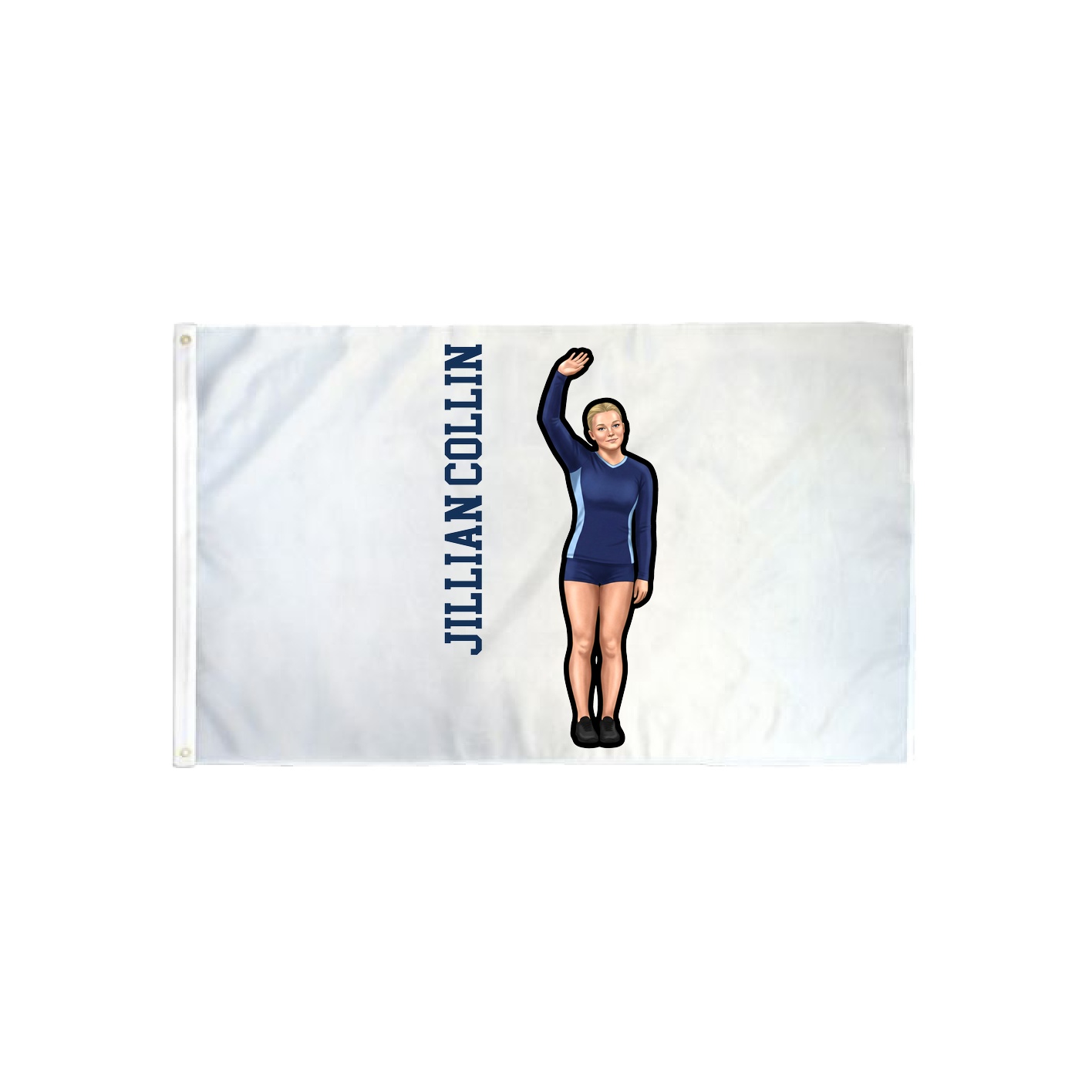 3x5 Flag — Name Vertical in Classic