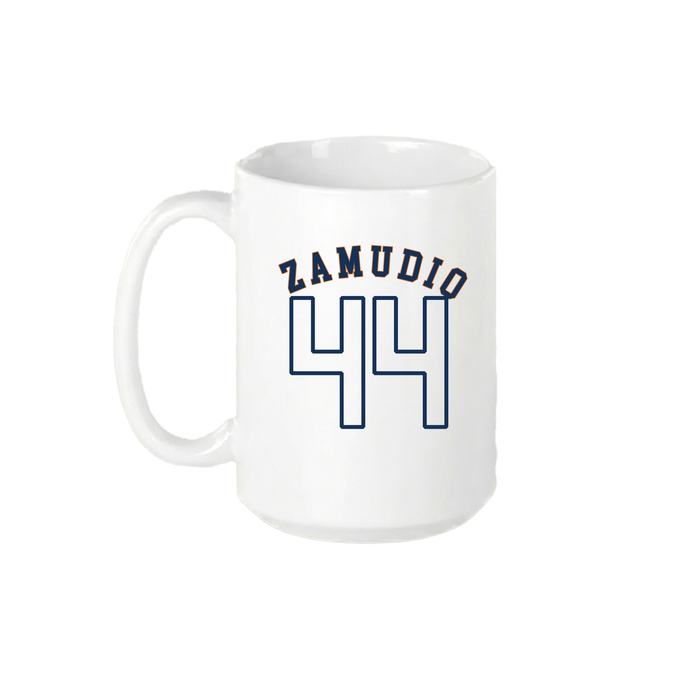15oz Coffee Mug — Shirsey Arch in White