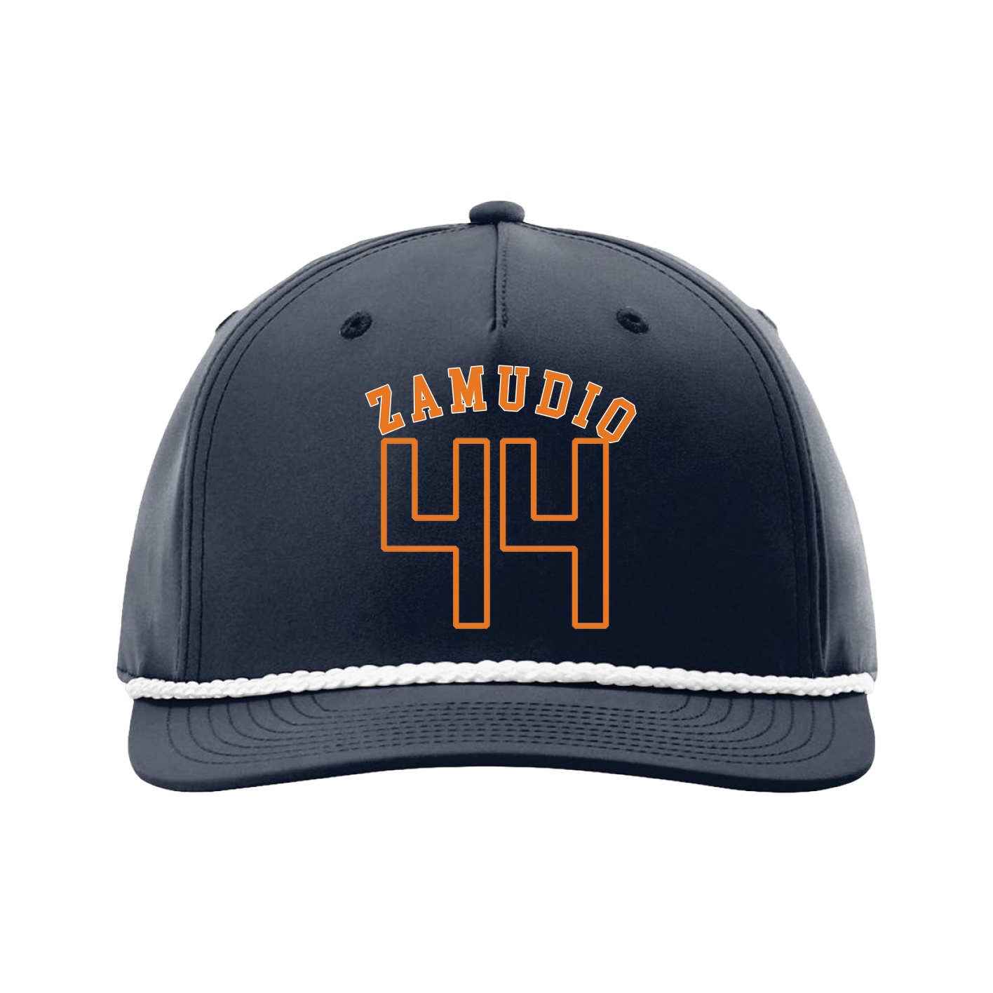 Five-Panel Classic Rope Cap — Shirsey Arch in Navy