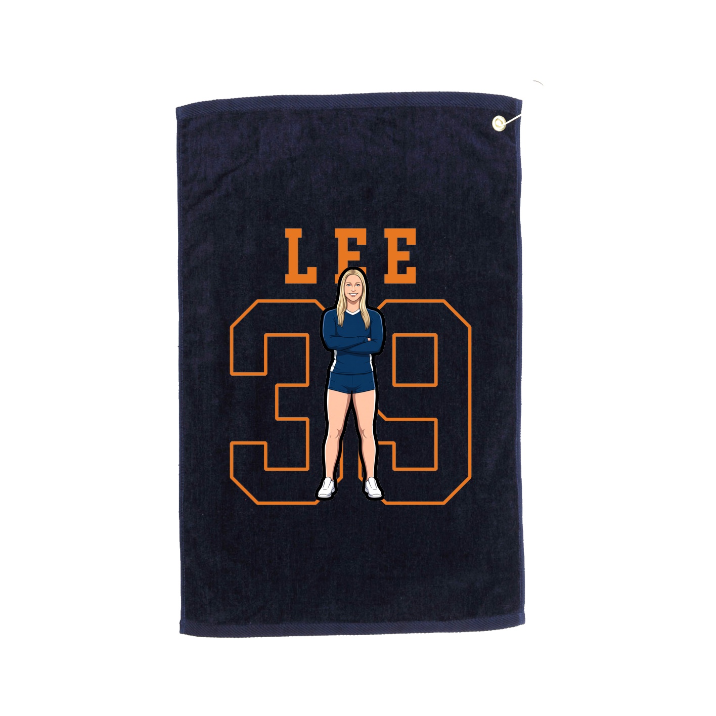 Golf Towel — Shirsey in Navy