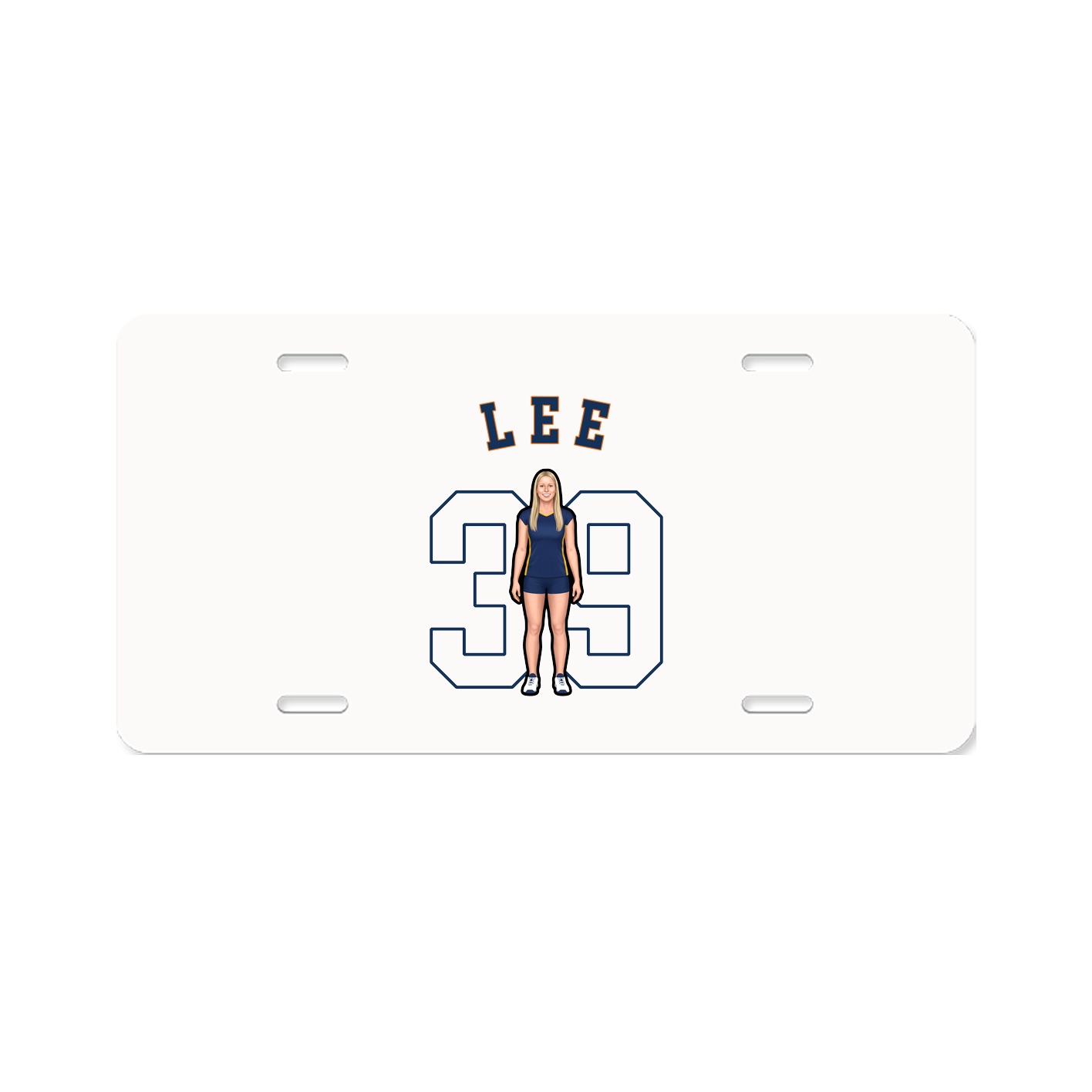 License Plate — Shirsey Arch in Classic