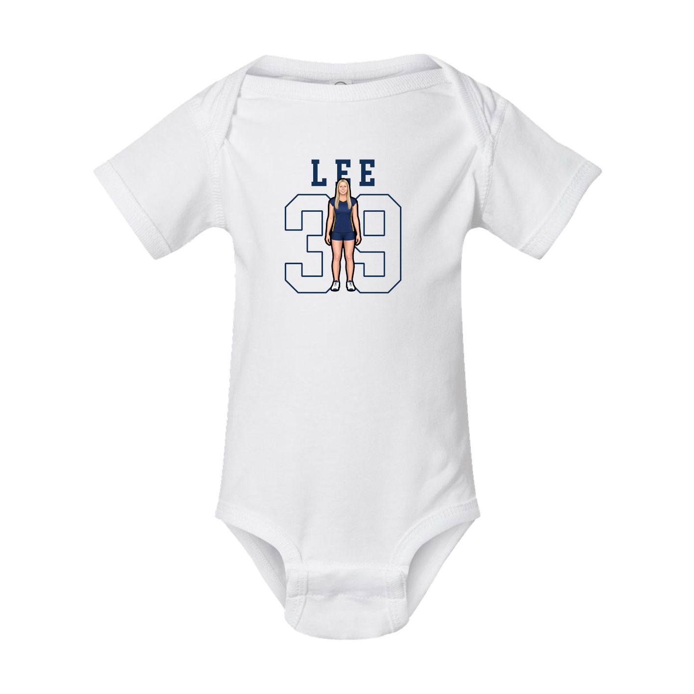 Baby Onesie — Shirsey in White