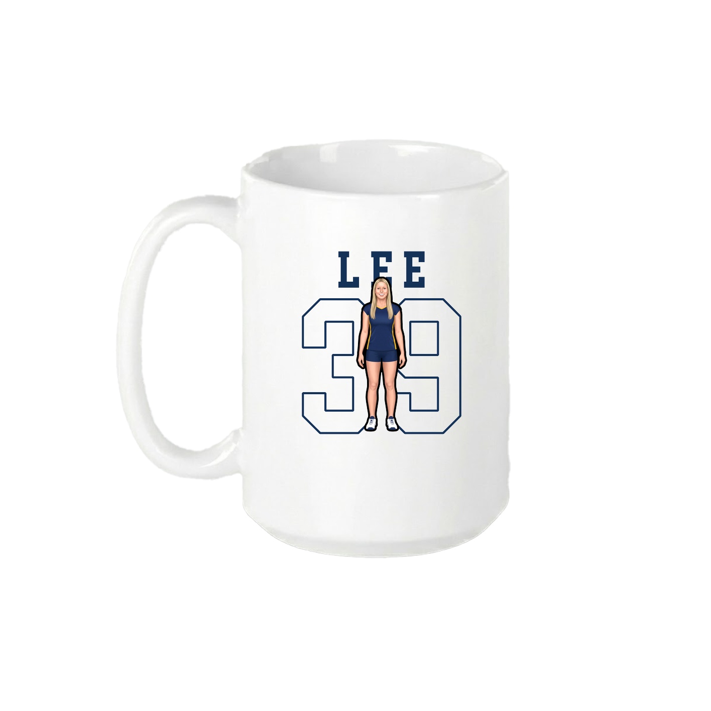 15oz Coffee Mug — Shirsey in White