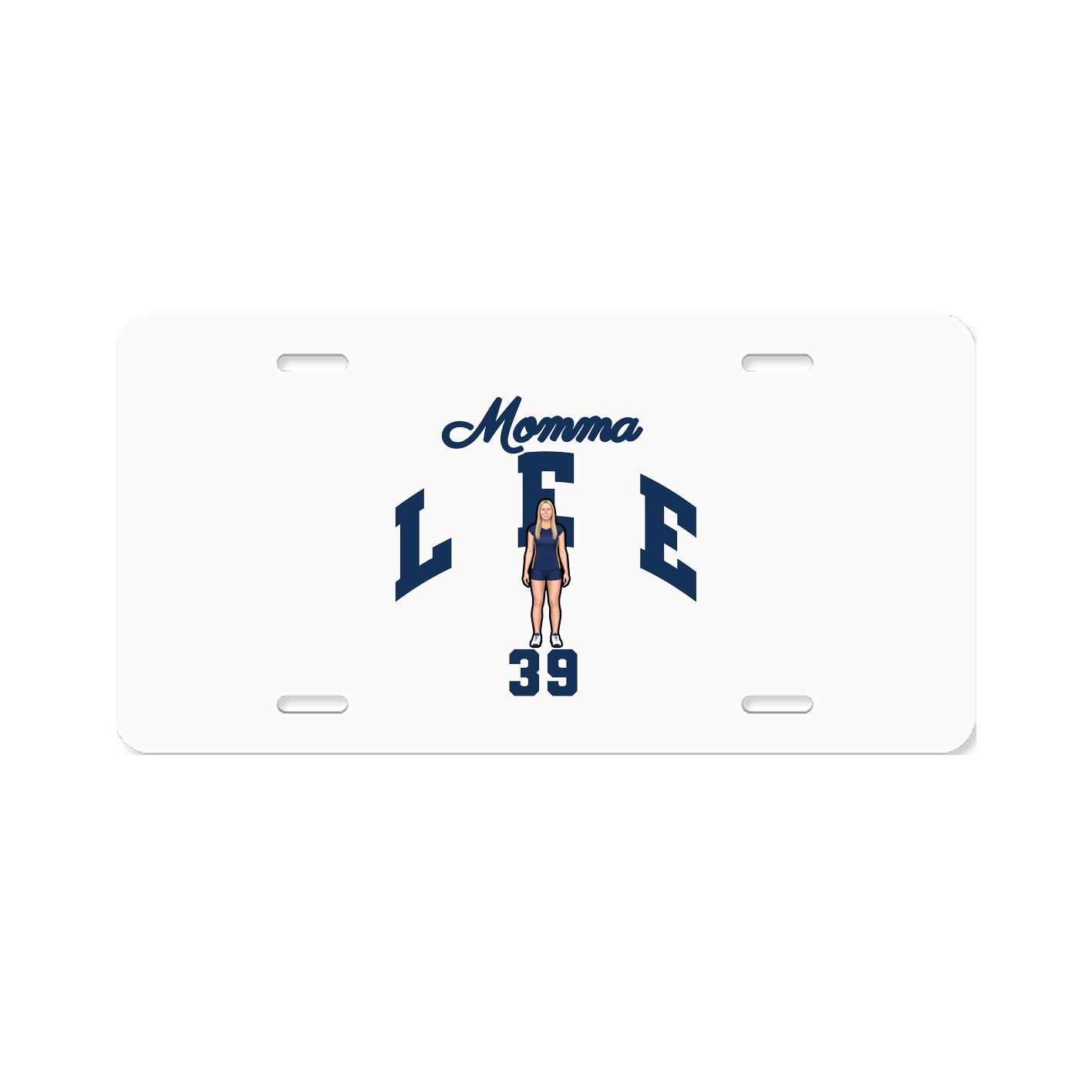 License Plate — Mothers Day Arch in Classic