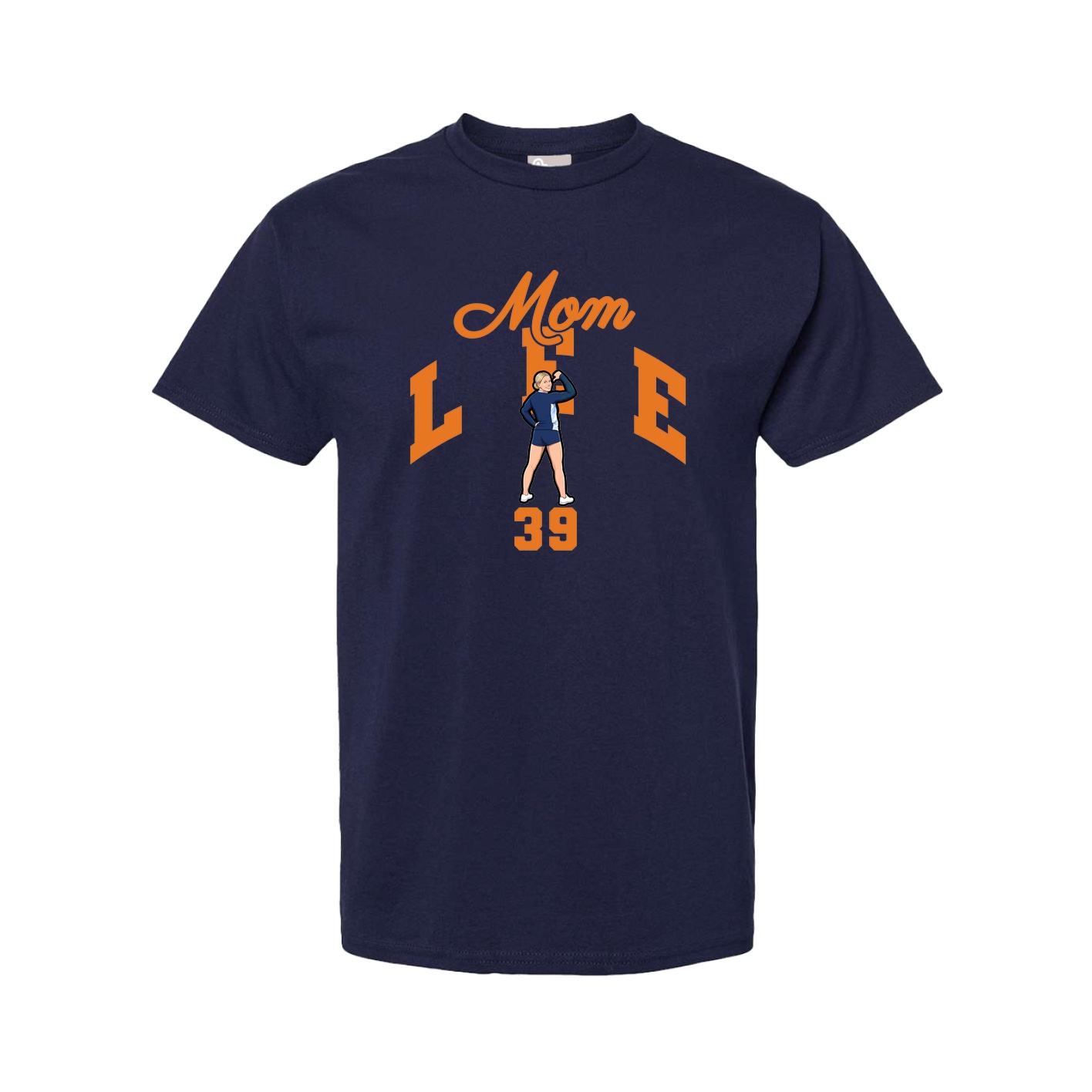 Youth Tee — Mothers Day Arch in Navy