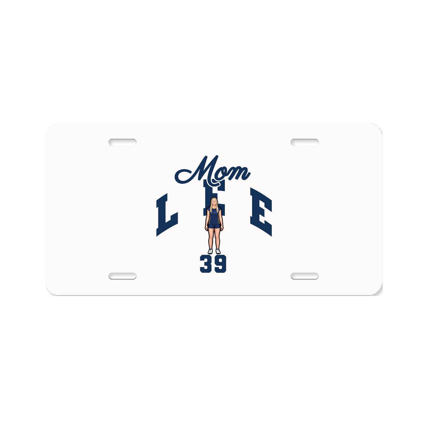 License Plate — Mothers Day Arch in Classic