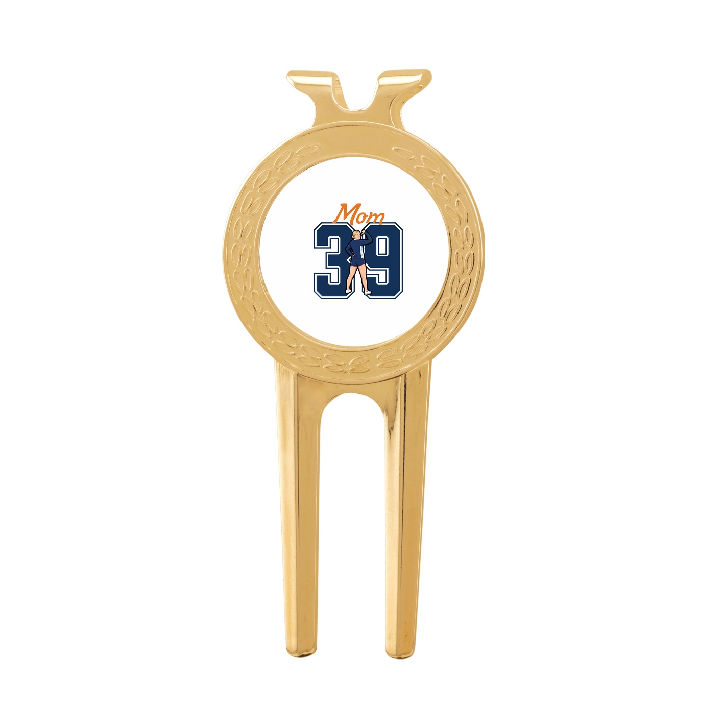 Divot Tool with Ball Marker — Mothers Day Shirsey in Classic