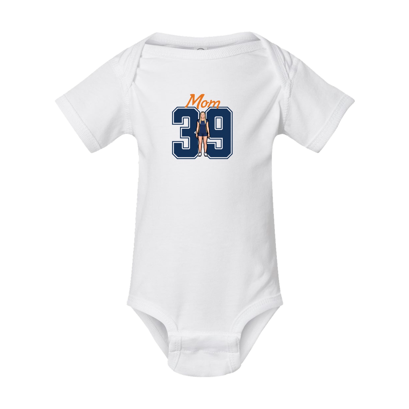 Baby Onesie — Mothers Day Shirsey in White