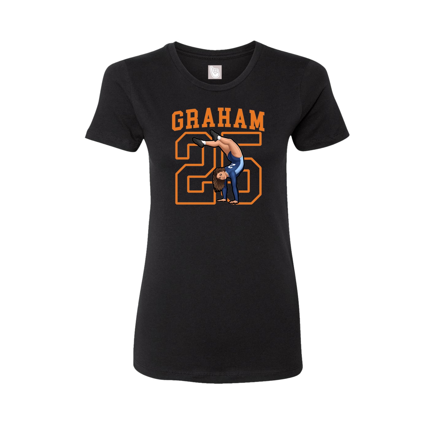 Fitted Women's Tee — Shirsey in Black