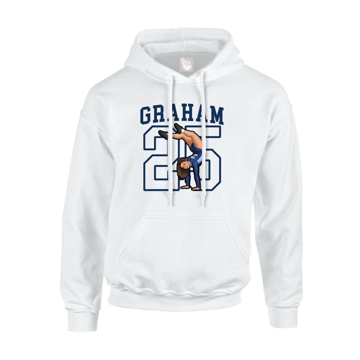 Youth Hoodie — Shirsey in White