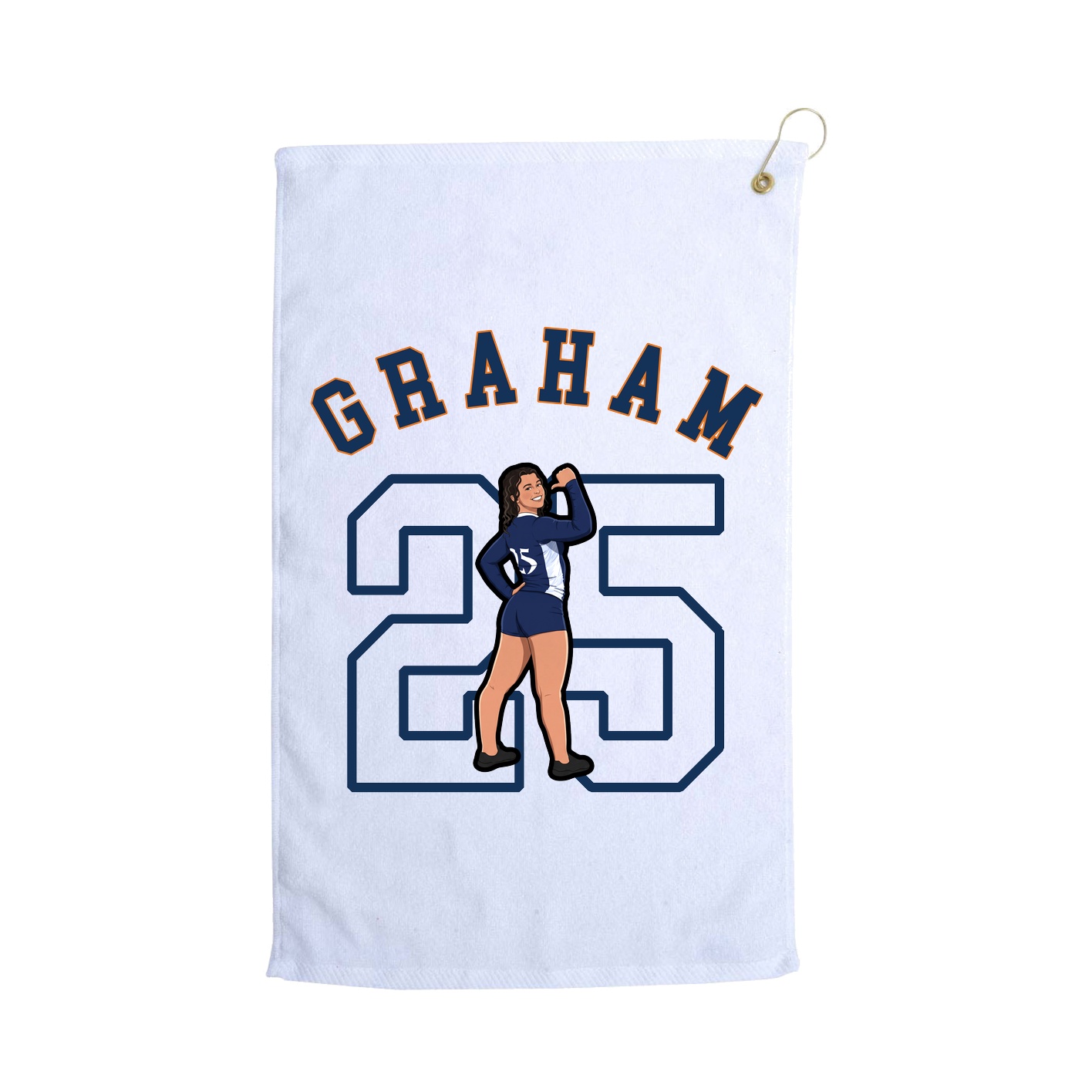 Terry Velour Golf Towel