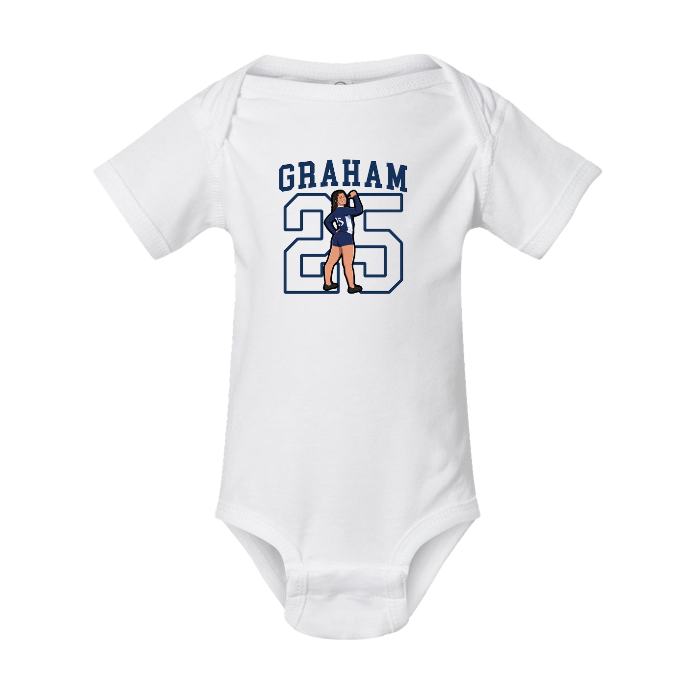 Baby Onesie — Shirsey in White