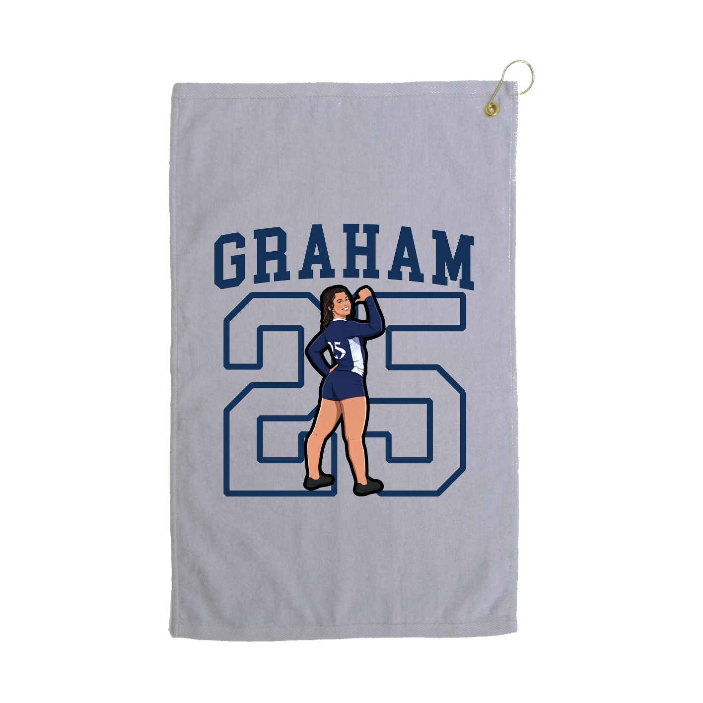 Golf Towel — Shirsey in Grey