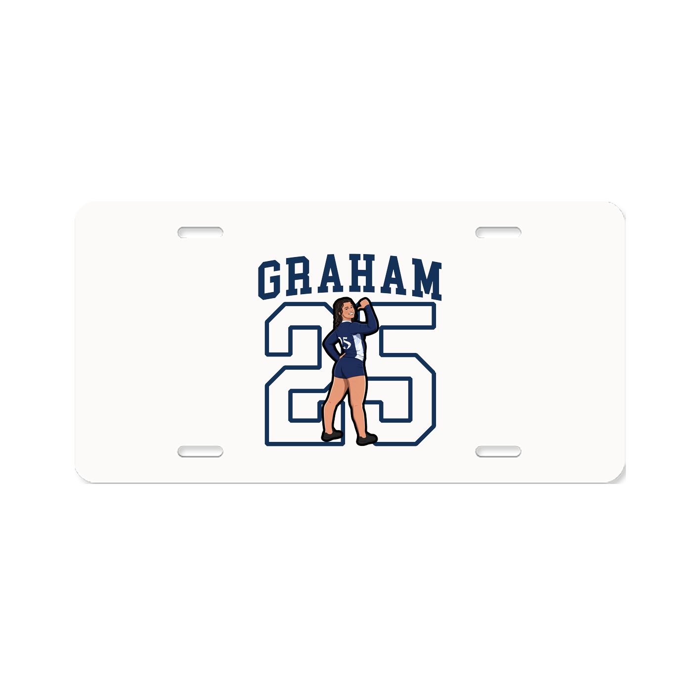 License Plate — Shirsey in Classic