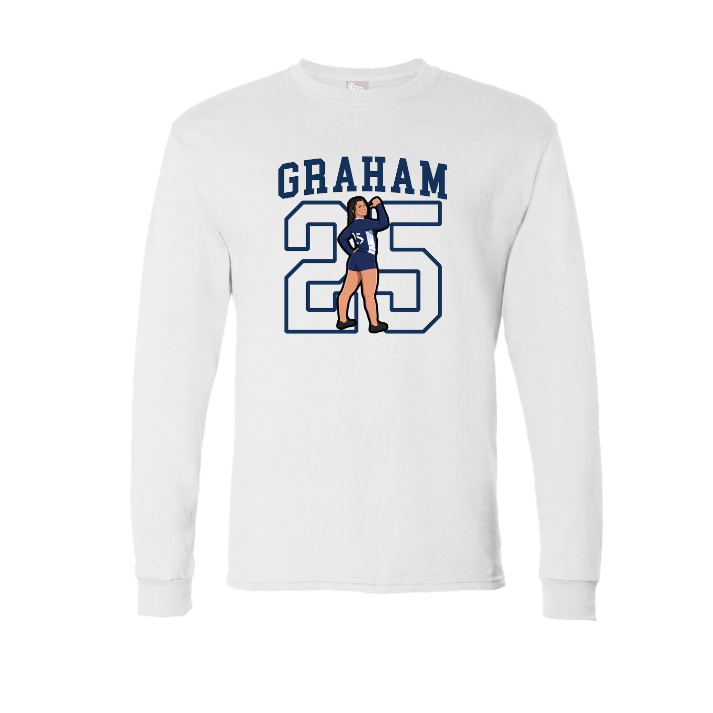 Long Sleeve Tee — Shirsey in White
