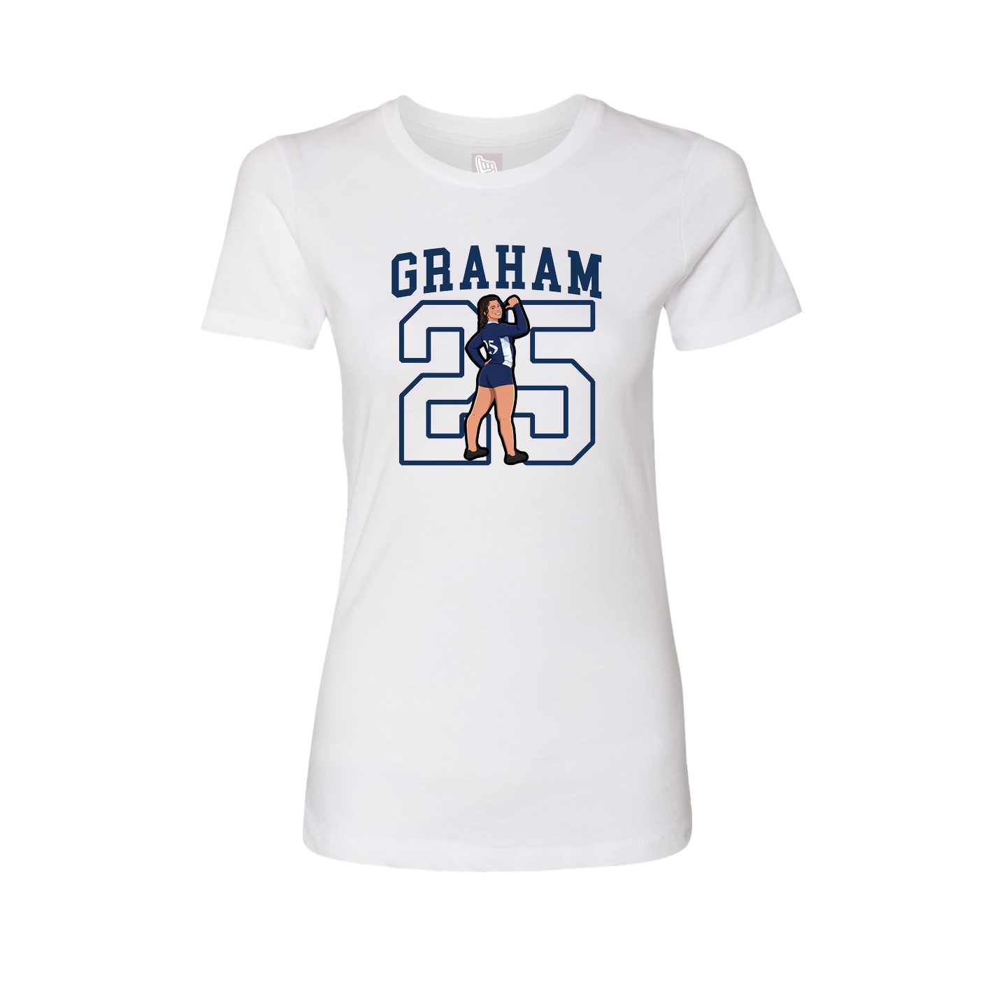 Fitted Women's Tee — Shirsey in White