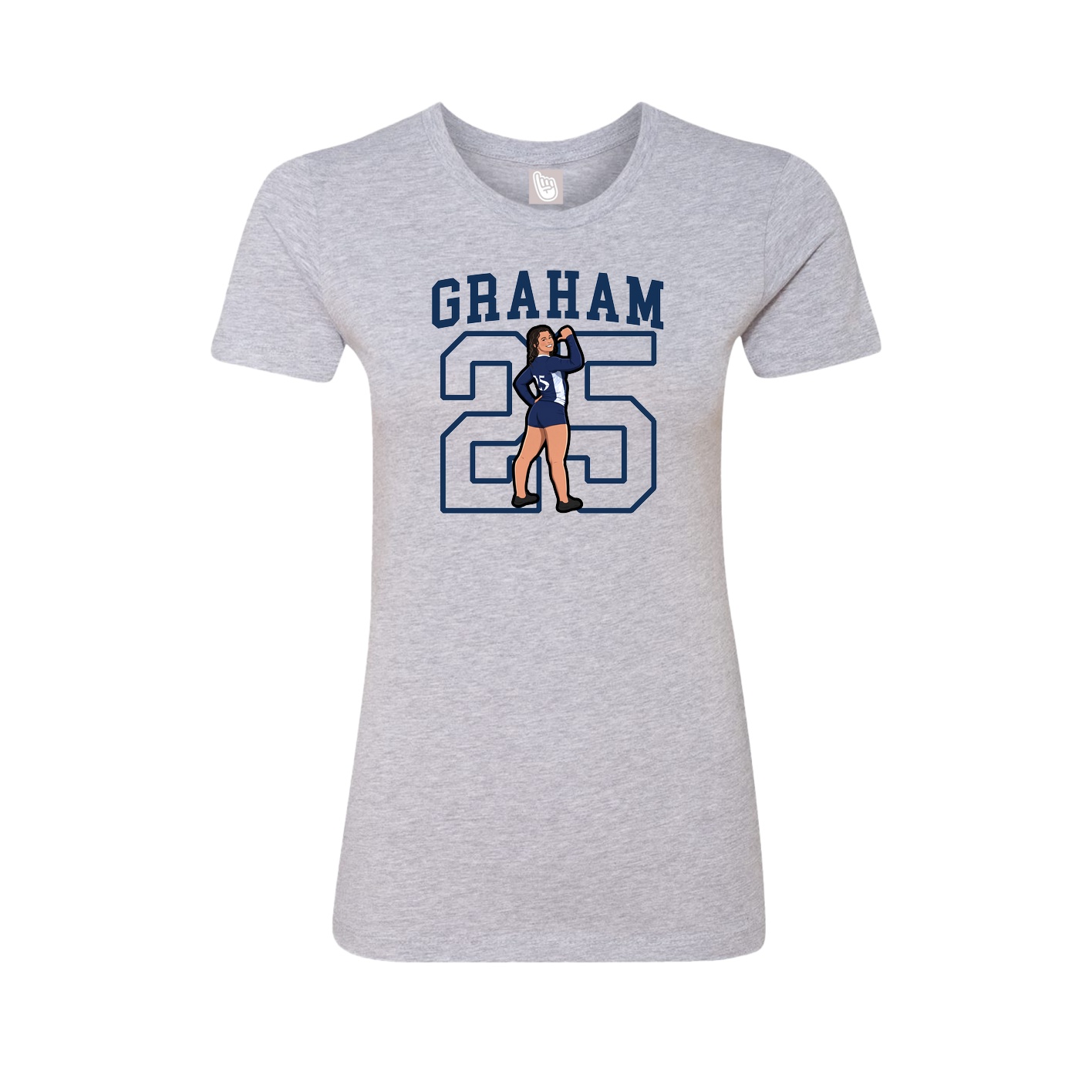 Womens Tee — Shirsey in Grey