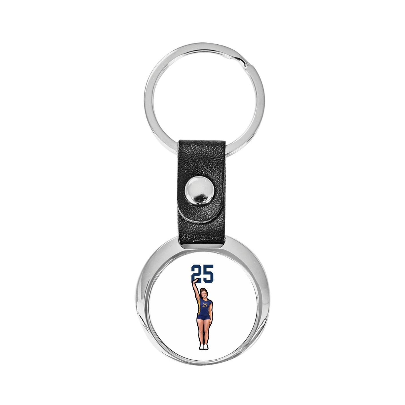 Key Chain — Number Top in Classic