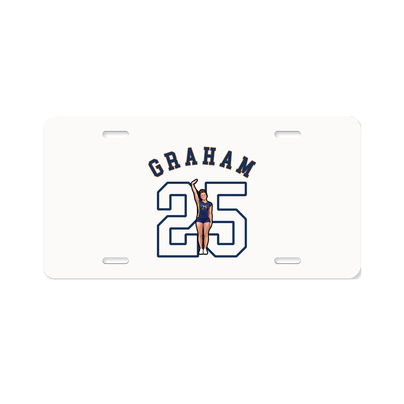 License Plate — Shirsey Arch in Classic