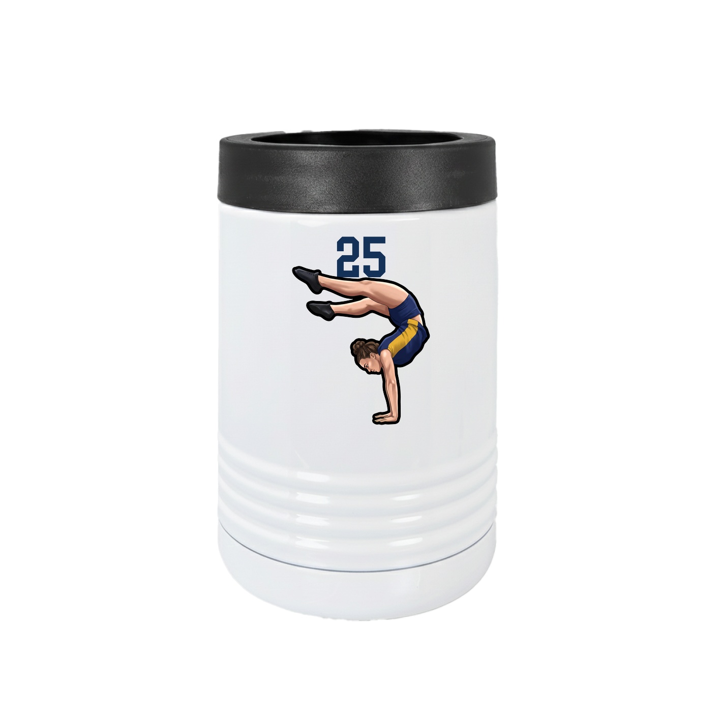 Beverage Holder — Number Top in White
