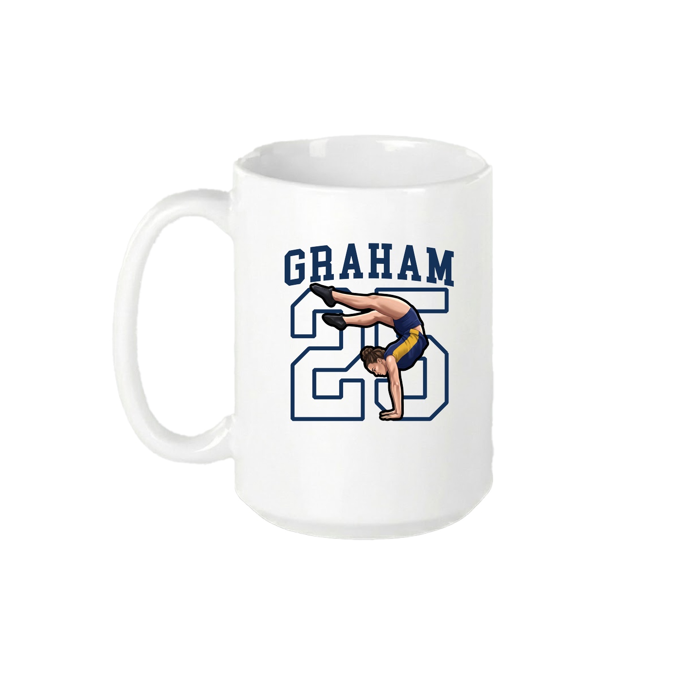 15oz Coffee Mug — Shirsey in White
