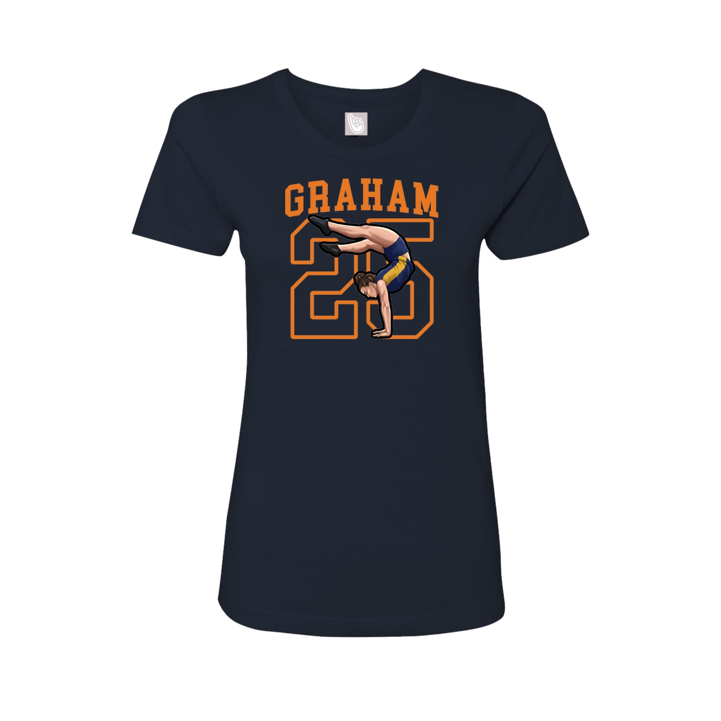 Fitted Women's Tee — Shirsey in Navy