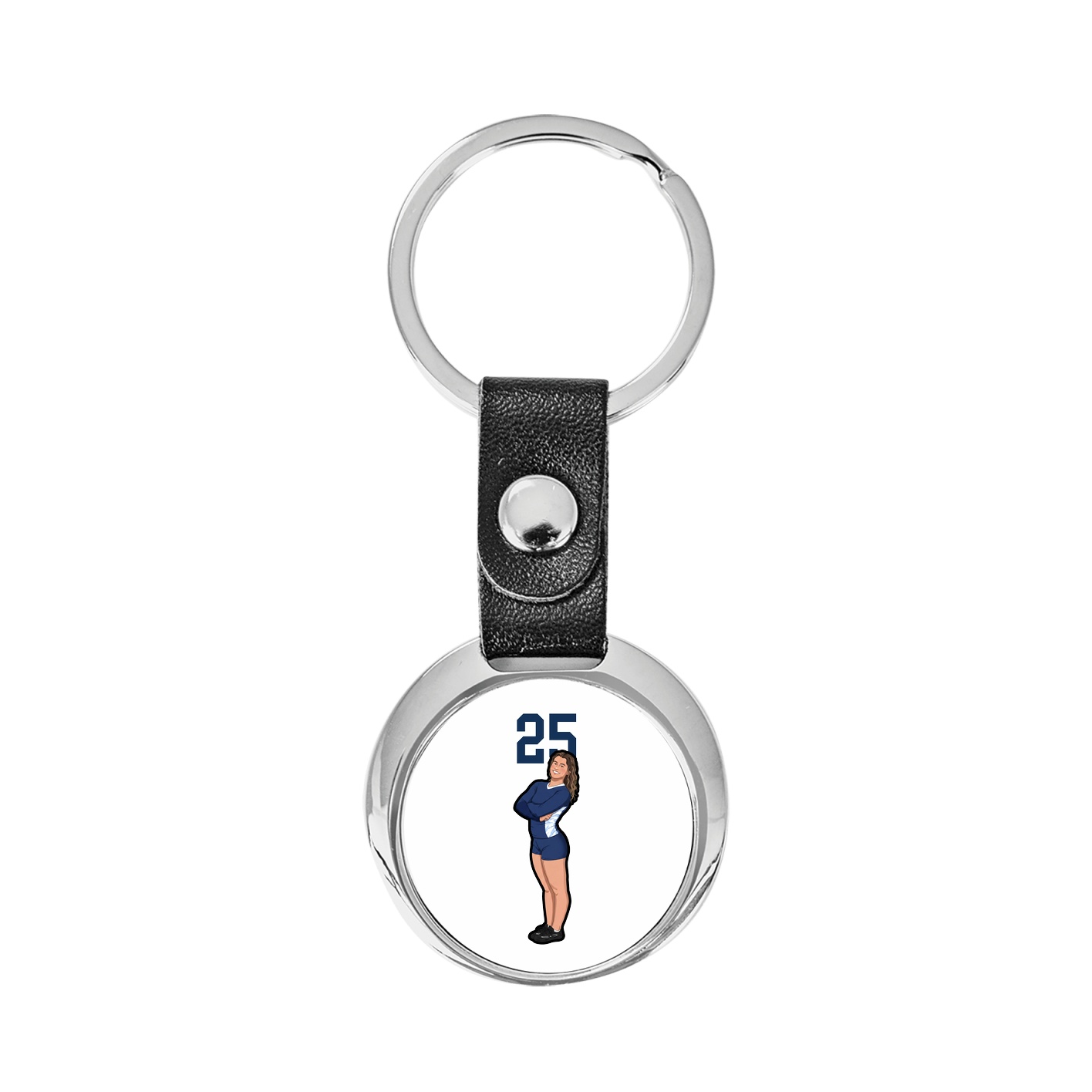 Key Chain — Number Top in Classic