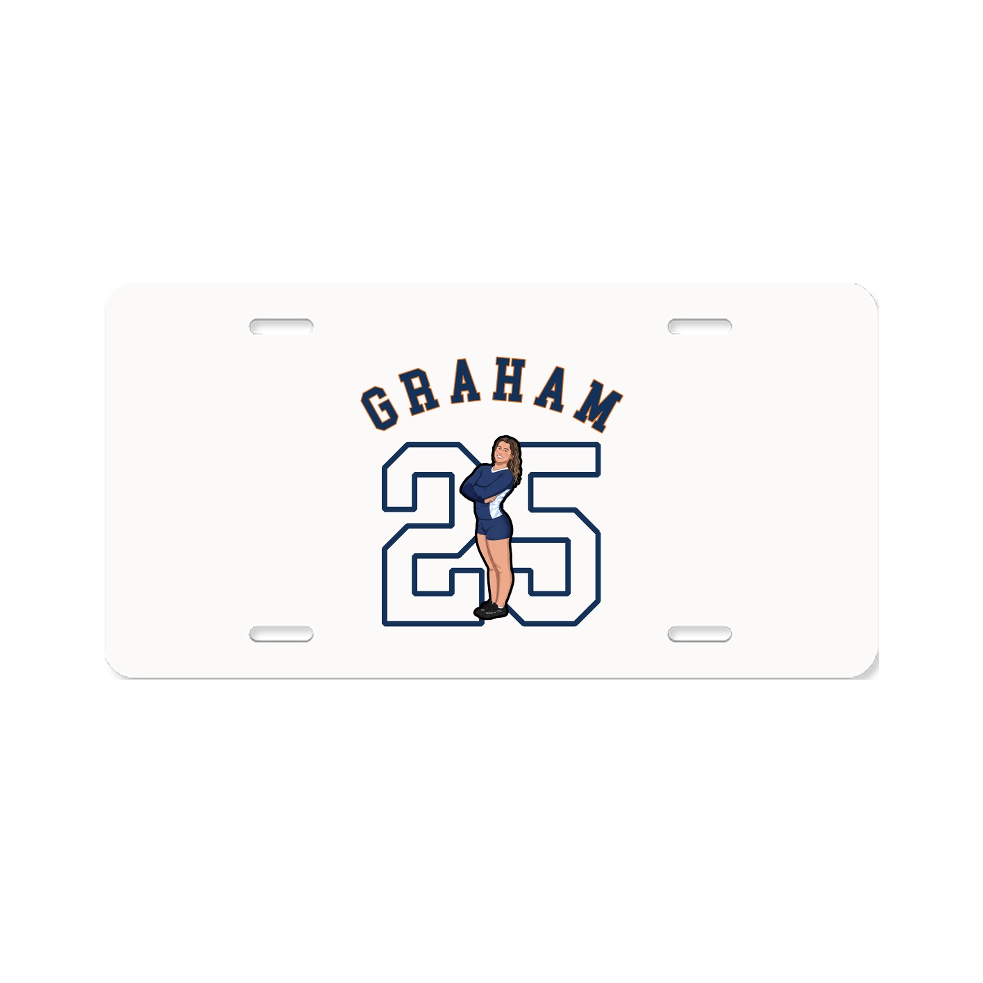 License Plate — Shirsey Arch in Classic