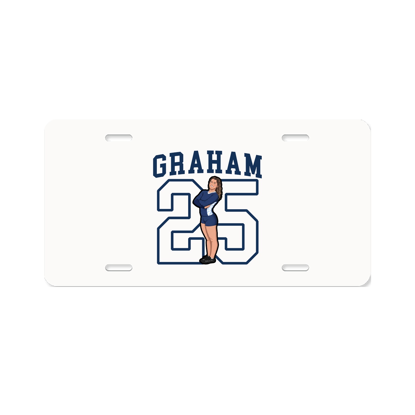 Aluminum License Plate