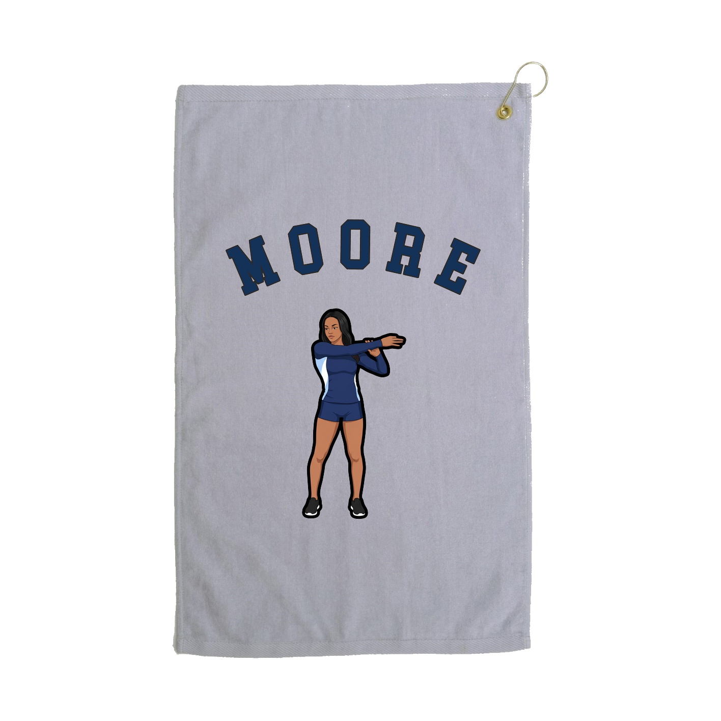 Golf Towel — Shirsey Arch in Grey