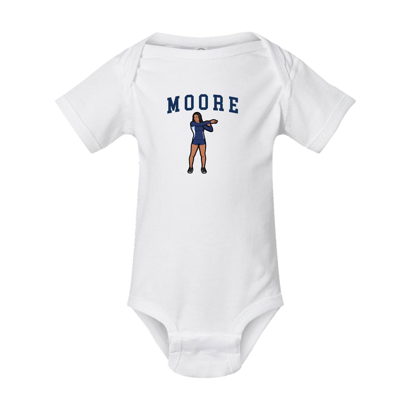 Baby Onesie — Shirsey in White