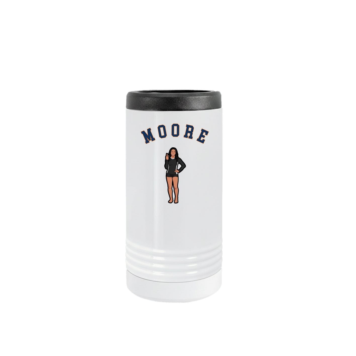 Slim Beverage Holder — Shirsey Arch in White
